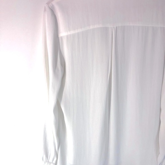 Bellatrix Blouse-White  Flowing Tunic - Picture 8 of 10